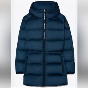 Tory Burch/Tory Sport Performance Satin Dawn Jacket, Excellent Like New, Size S
